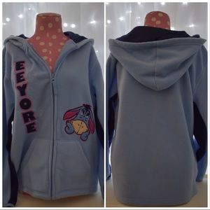 Eeyore Zip Up Hoodie